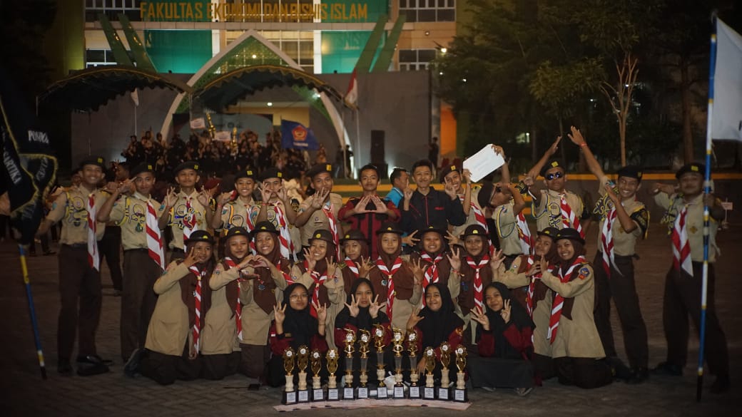 Dewan Ambalan MA Al Islam Joresan Boyong 12 Trophy dalam Giat Prestasi Kwarcab Ponorogo 2024