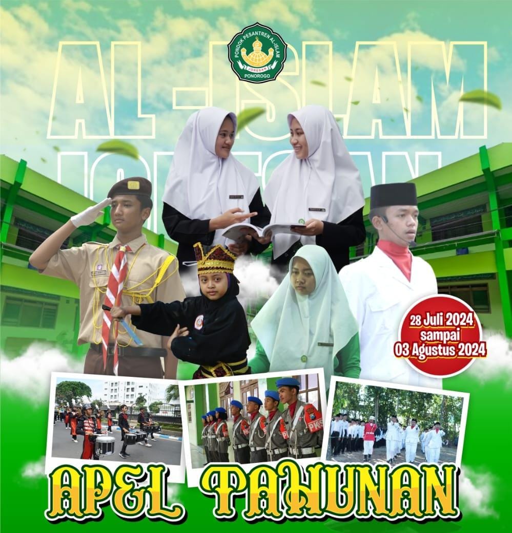 Gelar Apel Tahunan dan Parade konsulat Tanda Dimulainya Tahun Ajaran baru di Pondok Pesantren Al Islam Joresan.