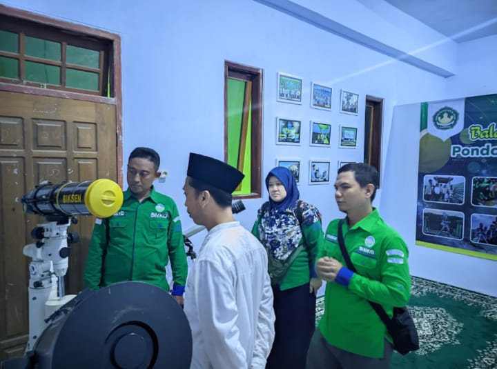 BMKG Pusat adakan Sosialisasi Awal Bulan Jumadil Akhir 1446H di Balai Rukyat Ibnu Syatir Al Islam Joresan Ponorogo.