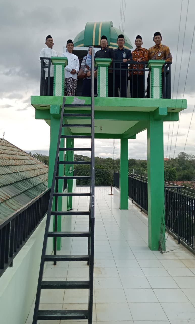 Kanwil Kemenag Jawa Timur Lakukan Observasi Lokasi Rukyatul Hilal di Balai Rukyat Ibnu Syatir Al Islam Joresan Ponorogo.