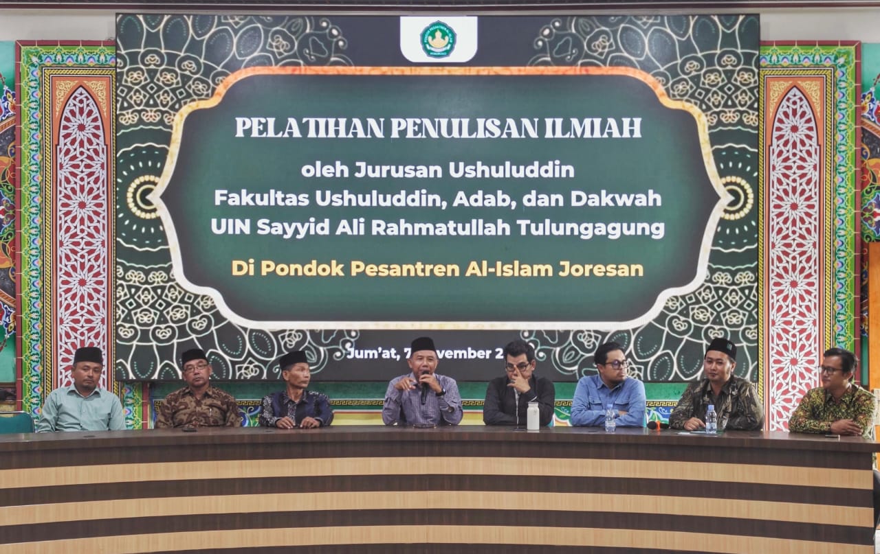 Sinergitas Al Islam Joresan dan UIN SATU Tulungagung: Menyatukan Langkah dalam Pelatihan Penulisan Ilmiah.