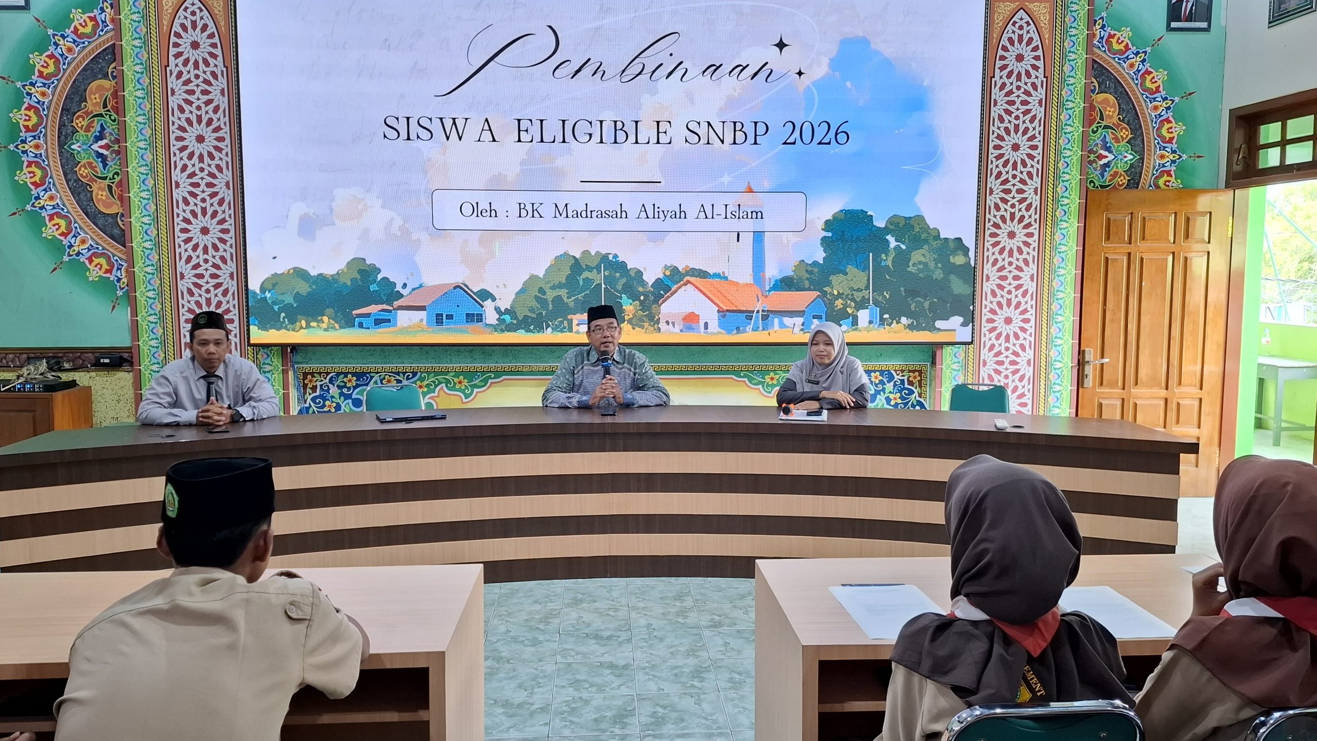 Mengawal mimpi menuju prestasi: Pendampingan siswa Eligible SNBP 2026.