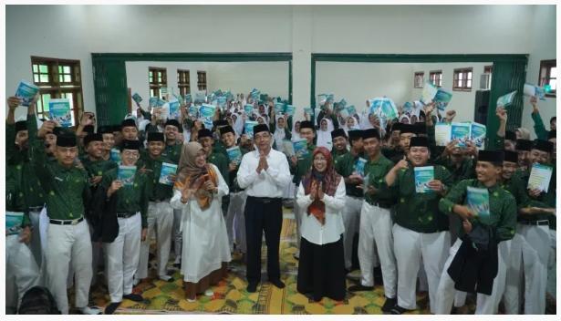 Pesan Apresiatif Rektor UIN Ponorogo kepada siswa MA Al Islam Joresan yang lolos SPAN PTKIN 2026.